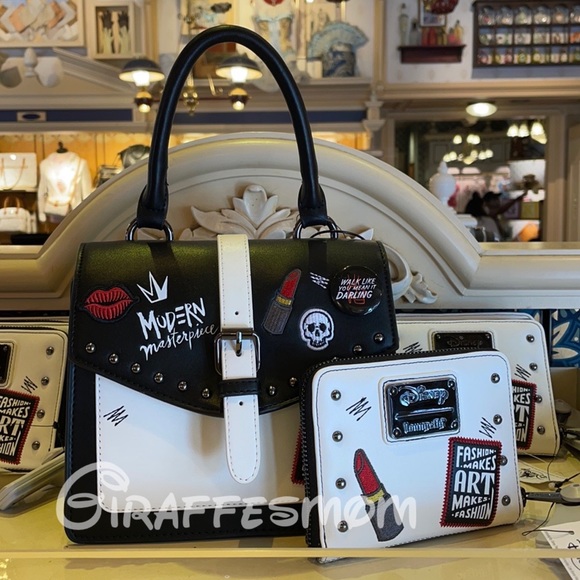 Loungefly Handbags - Disney Parks Cruella Loungefly Handbag and Wallet